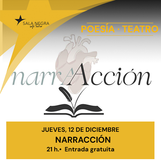 NARRACCIÓN - POESÍA SALA NEGRA